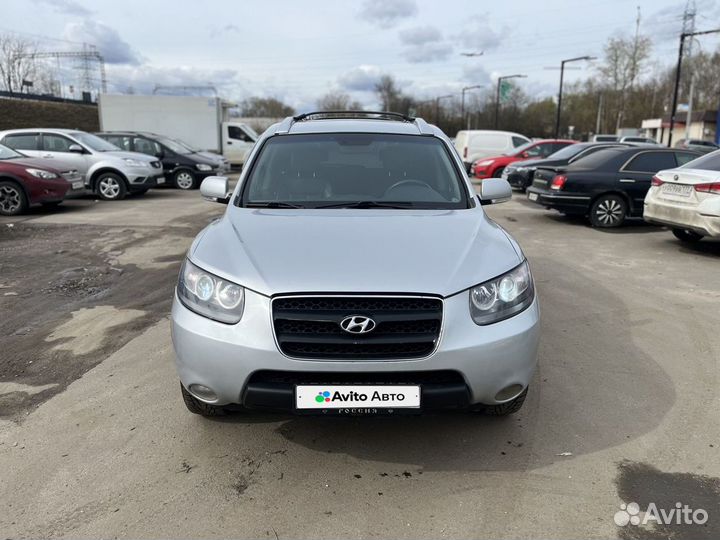 Hyundai Santa Fe 2.2 AT, 2008, 173 500 км