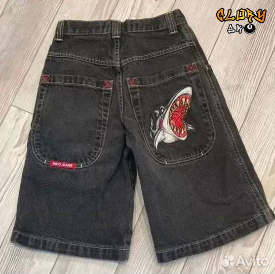 Джинсовые шорты jnco sk8