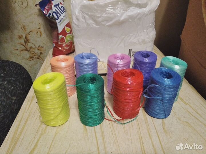 Мочалка ручной работы