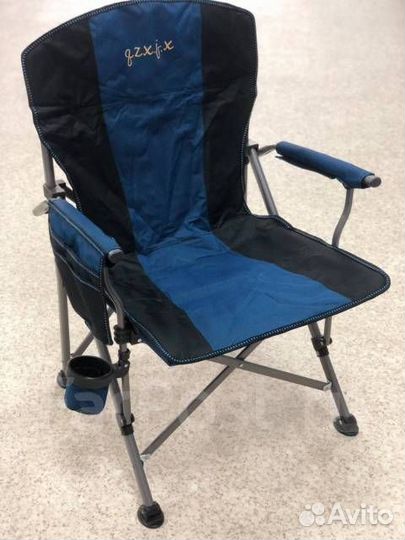 Кресло туристическое синее