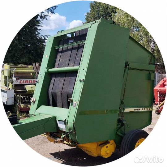 Пресс-подборщик John Deere 550, 1990