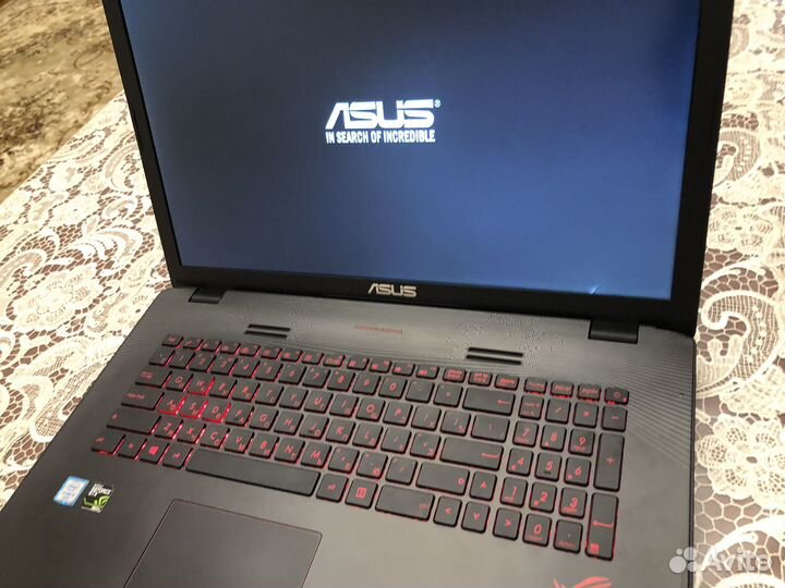 Мощный игровой ноутбук Asus Rog i5 6300 HQ