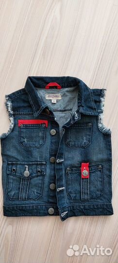 Жилетка джинсовая для мальчика
