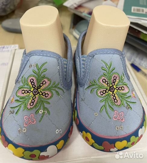 Слипоны/пинетки (сандалики) 18-19размер