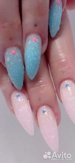 Маникюр,покрытие гель лак.укреп.ногтей на Мужества