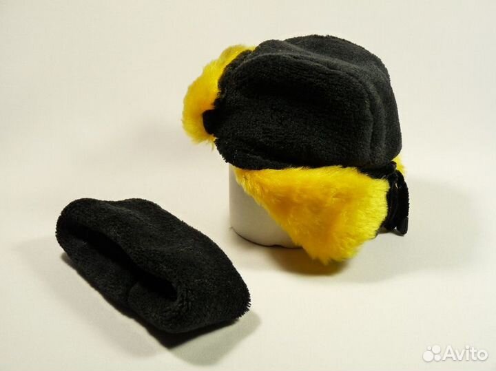 Шапка-ушанка + снуд для кукол