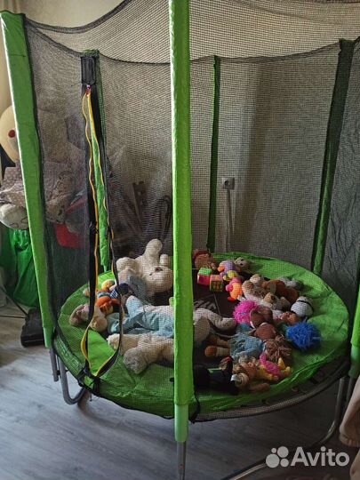 Батут с сеткой
