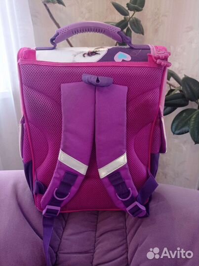 Рюкзак школьный для девочки бу