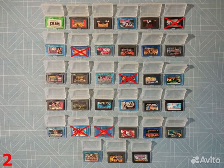 Картриджи для Game Boy, Nintendo DS и Lite