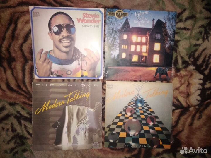 Пластинки виниловые зарубежные