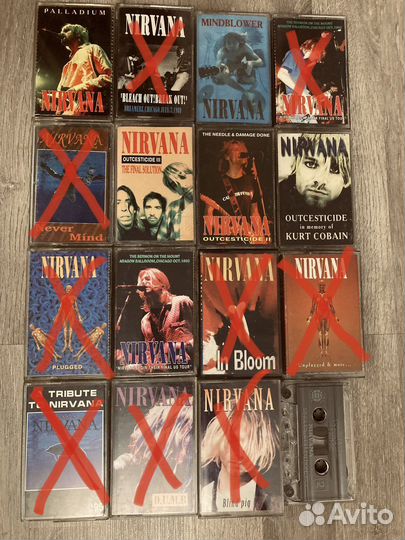 Кассеты Nirvana