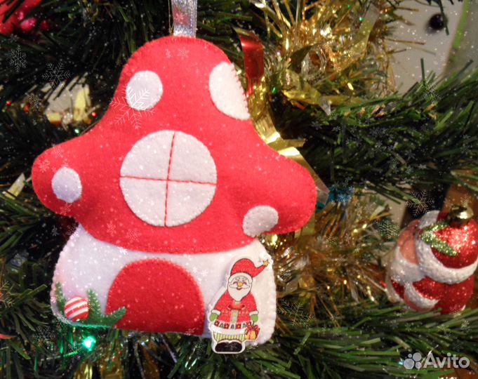 Новогодние ёлочные игрушки