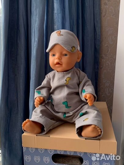 Одежда для куклы baby born
