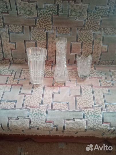 Ваза хрустальная СССР