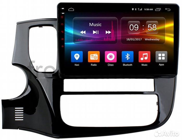 Штатная магнитола Mitsubishi Outlander 3 2012+