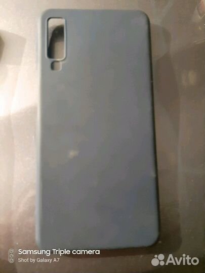 Чехол (Бампер) силиконовый на samsung galaxy A7 20