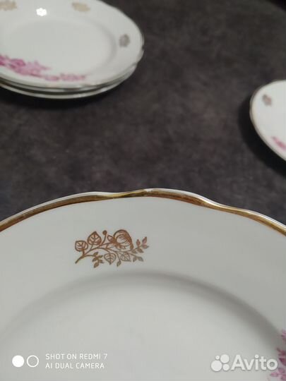 Тарелки фарфоровые СССР