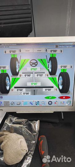 Ремонт.Калибровка сход развал Hofmann John Bean 3D