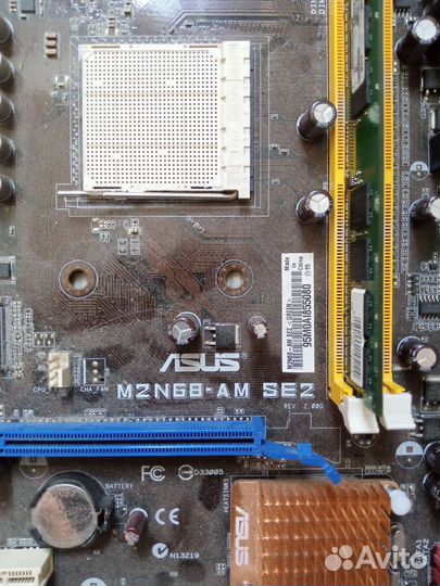 Материнская плата asus m2n68-am se2