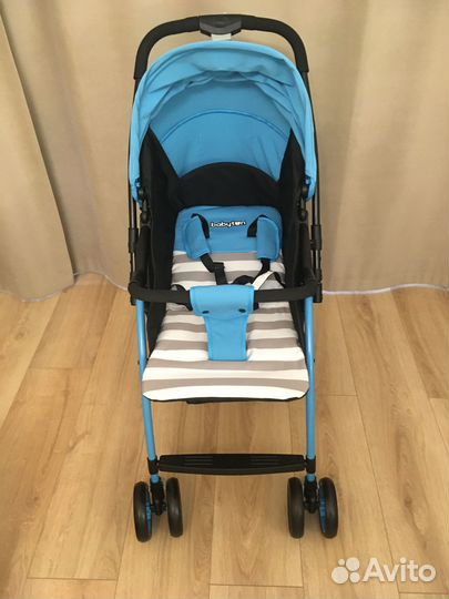 Прогулочная коляска Babyton Mobile Blue WLX 218