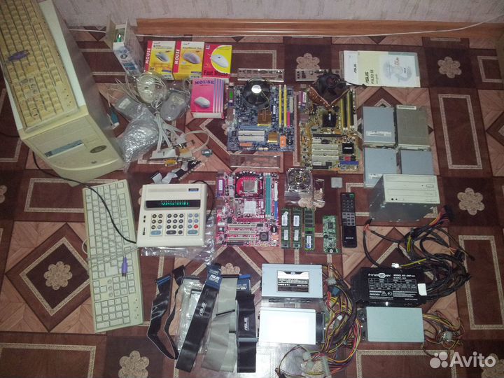 Рэтро пк+калькулятор+разное на запчасти