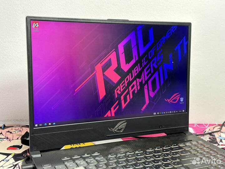 Ноутбук Asus ROG Strix RTX2070 144Hz SSD 512+HDD