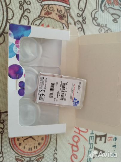 Линзы Biofinity -4. 5