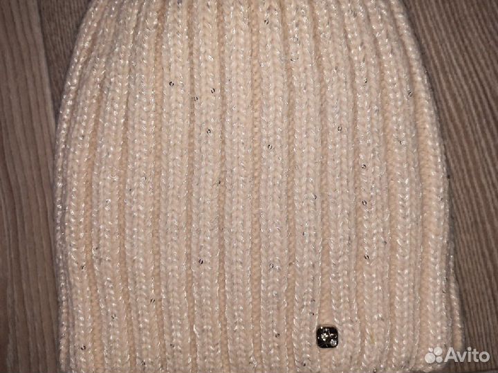 Комплект шапка и снуд женский