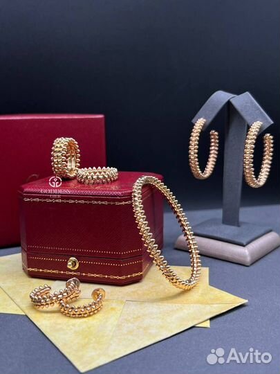 Серьги Cartier Золото