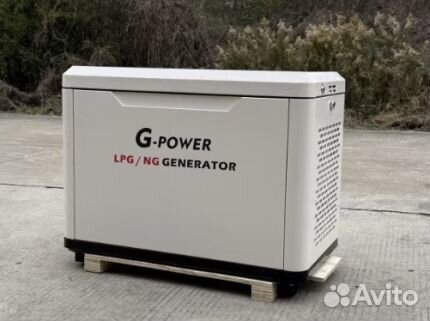 Генератор газовый 9 kW G-powerSL9000SE3 трехфазный