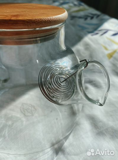 Стеклянный чайник