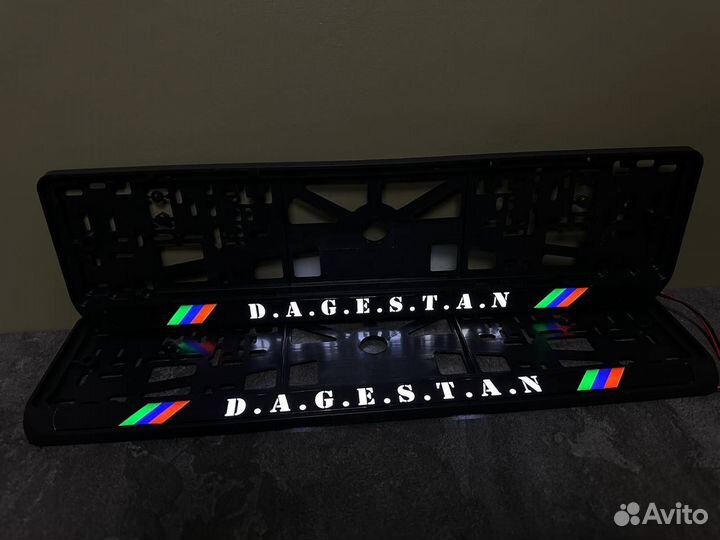 Рамка номера с подсветкой LED