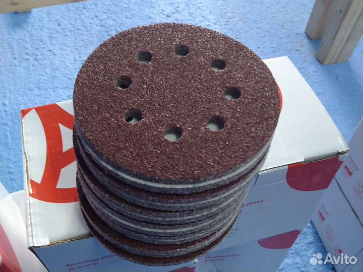 Шлифовальные круги 125 на липучке