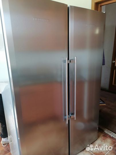 Холодильник liebherr side by side бу