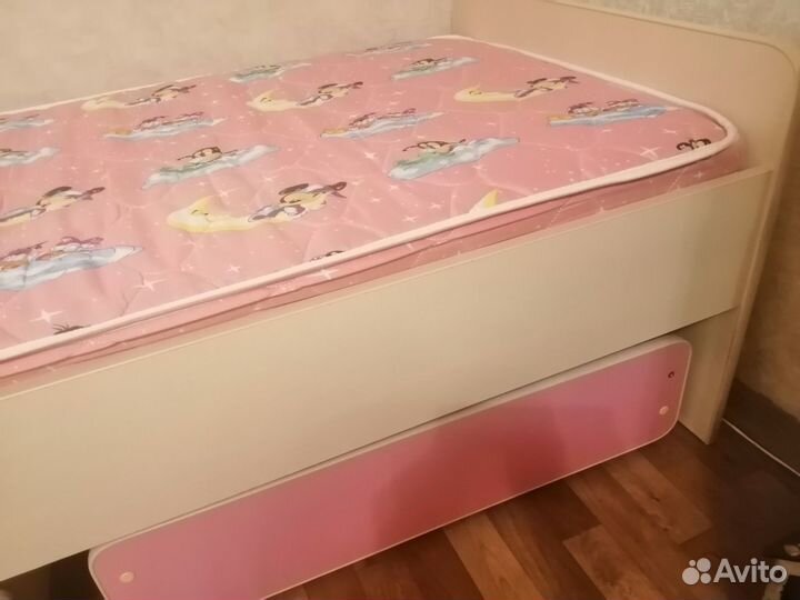 Кровать детская (подростковая) с ортопедич. матрас