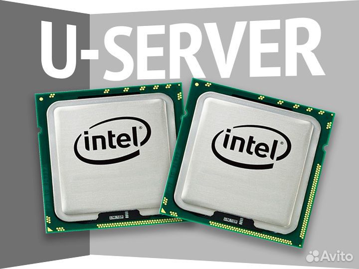 2х E5-2697v2 12C 2.7GHz DDR3-1866, Intel Xeon проц