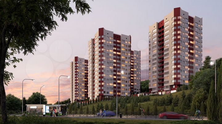 1-к. квартира, 34,4 м², 14/15 эт.