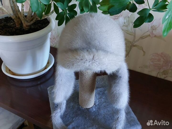 Шапка норковая женская