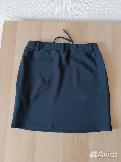 Юбка трикотажная короткая для девочки 134р