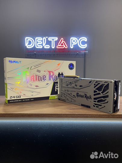 Видеокарта RTX 3090 24GB Palit Game Rock