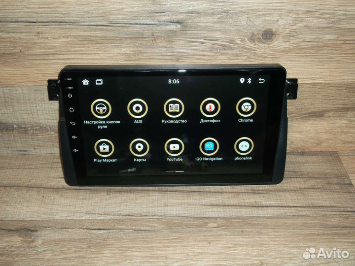 Магнитола BMW E46 Android GPS Bluetooth WiFi