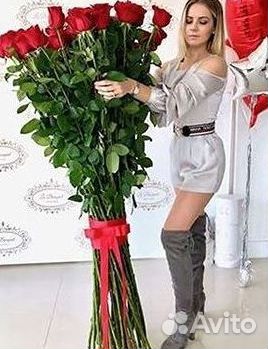 Высокие розы, букеты, цветы Доставка
