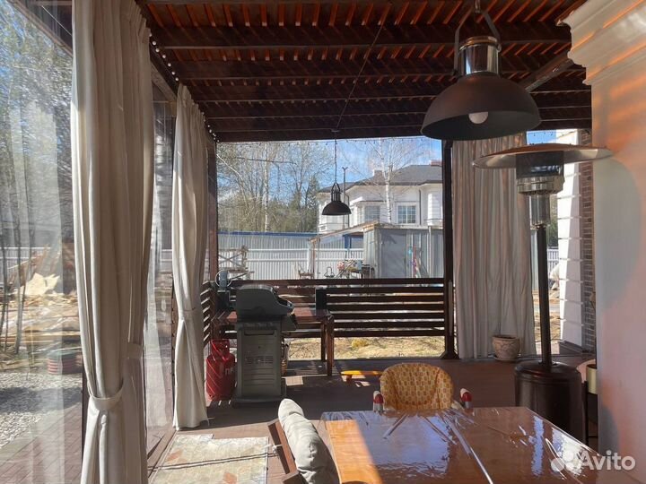 Уличные шторы для беседки веранды