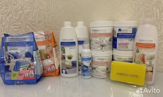 Средства для стирки Faberlic