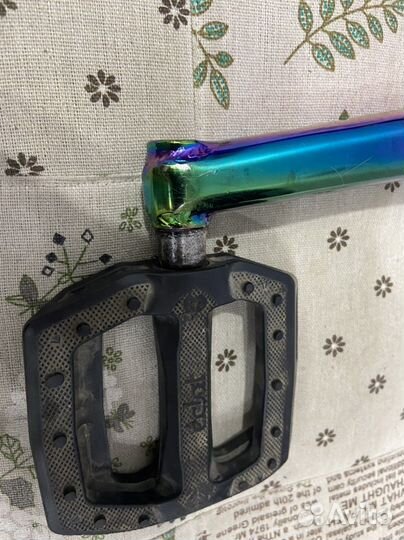 Bmx шатуны samox rhd 170mm + педали eclat slash