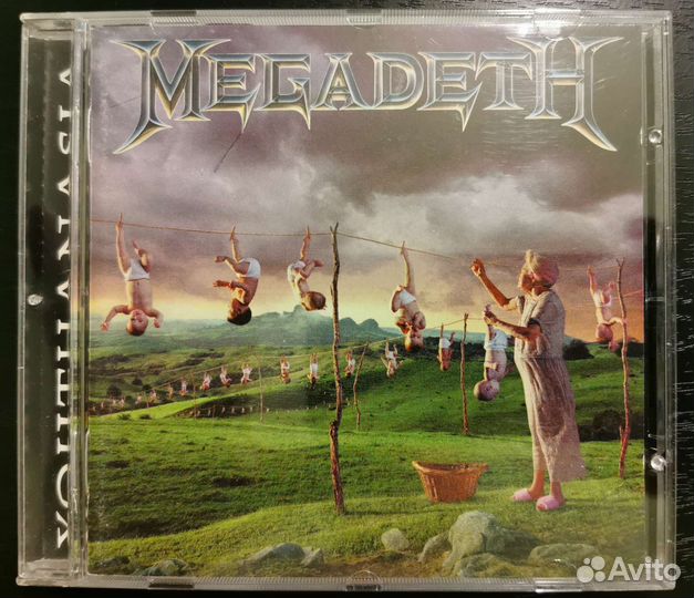 CD диски King Diamond, Megadeth, Ministry, Filter