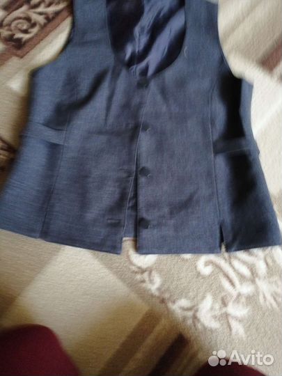 Школьная форма для девочки серая