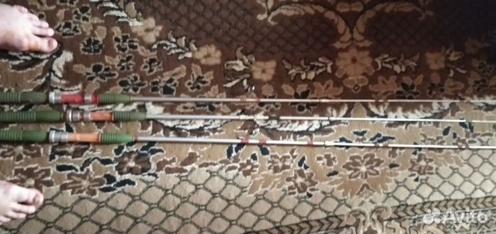 Спиннинг алюминиевый СССР