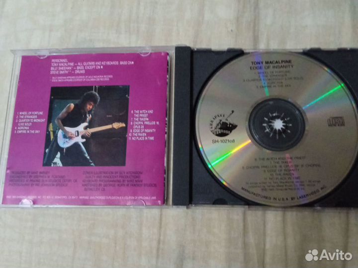 CD -Tony Macalpine