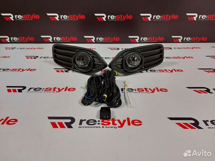 Туманки Honda Vezel 2м с18г Уст комп